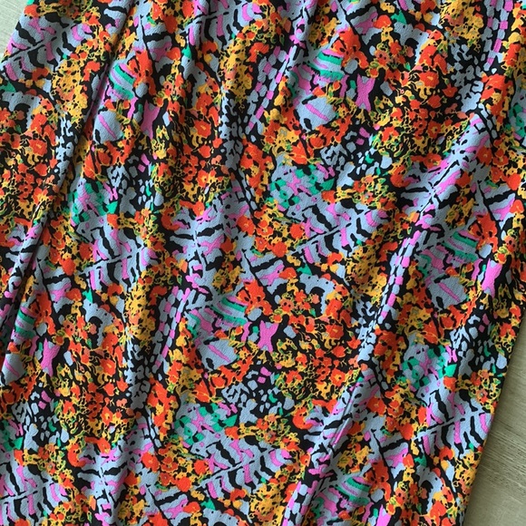 Patterson J Kincaid bright multicolor sleeveless dress. - Picture 7 of 8